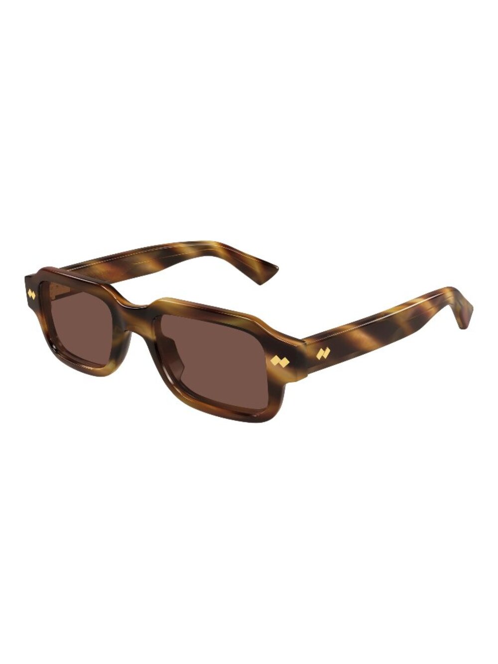 New Bottega Veneta Men's Sunglasses Havana Brown Lens Acetate Frame BV1442S 002